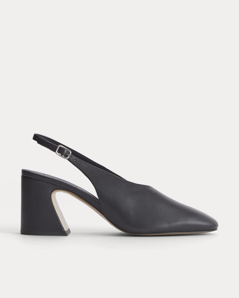 womens-curved-slingback-heel-black | primary