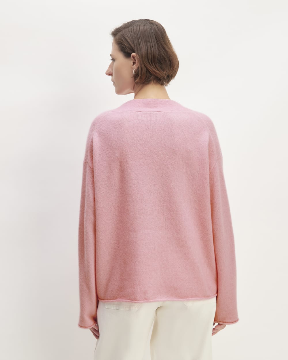 womens-cozy-stretch-v-neck-sweater-pink-peony
