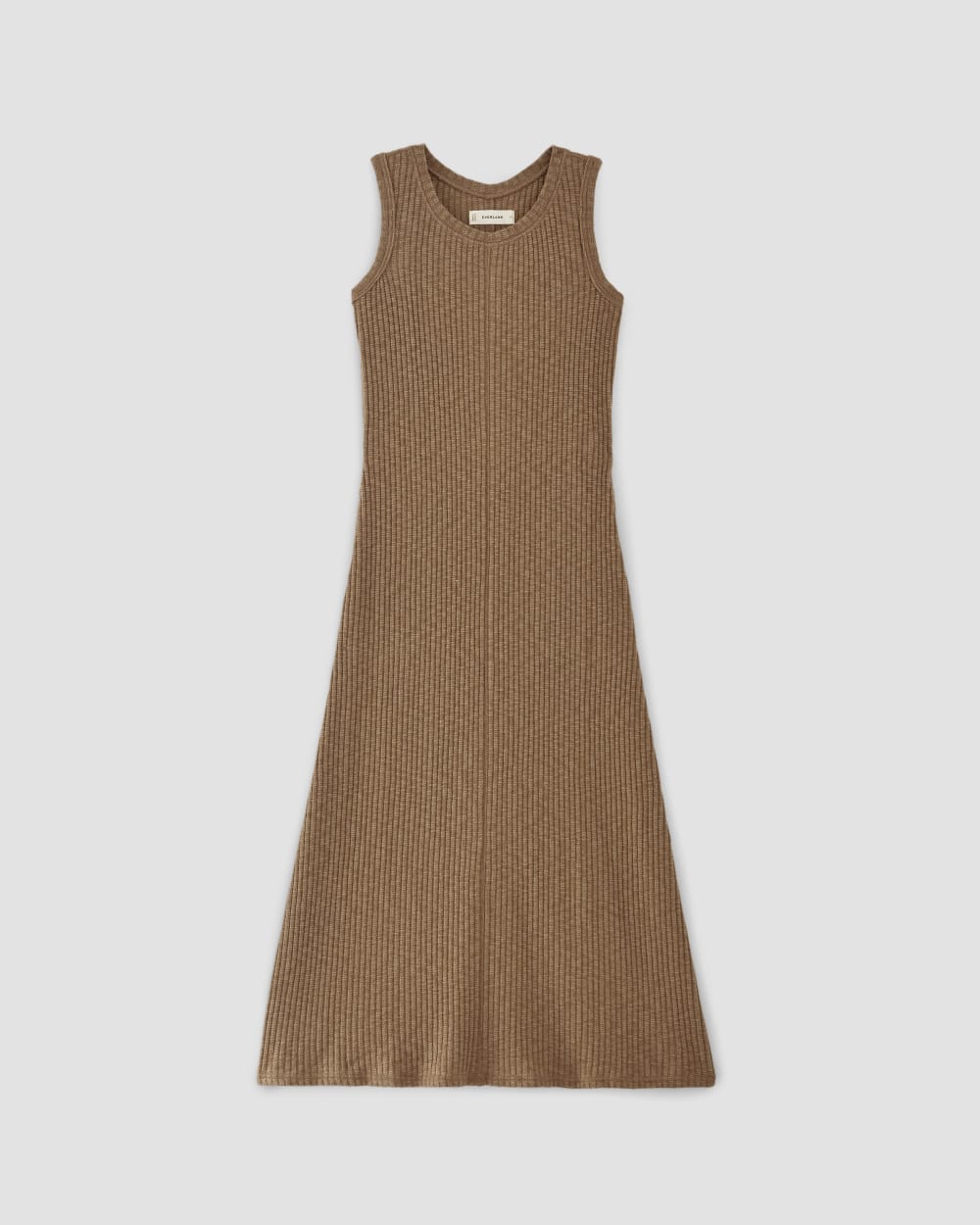 womens-rib-knit-a-line-tank-dress-cocoa-brown | alt