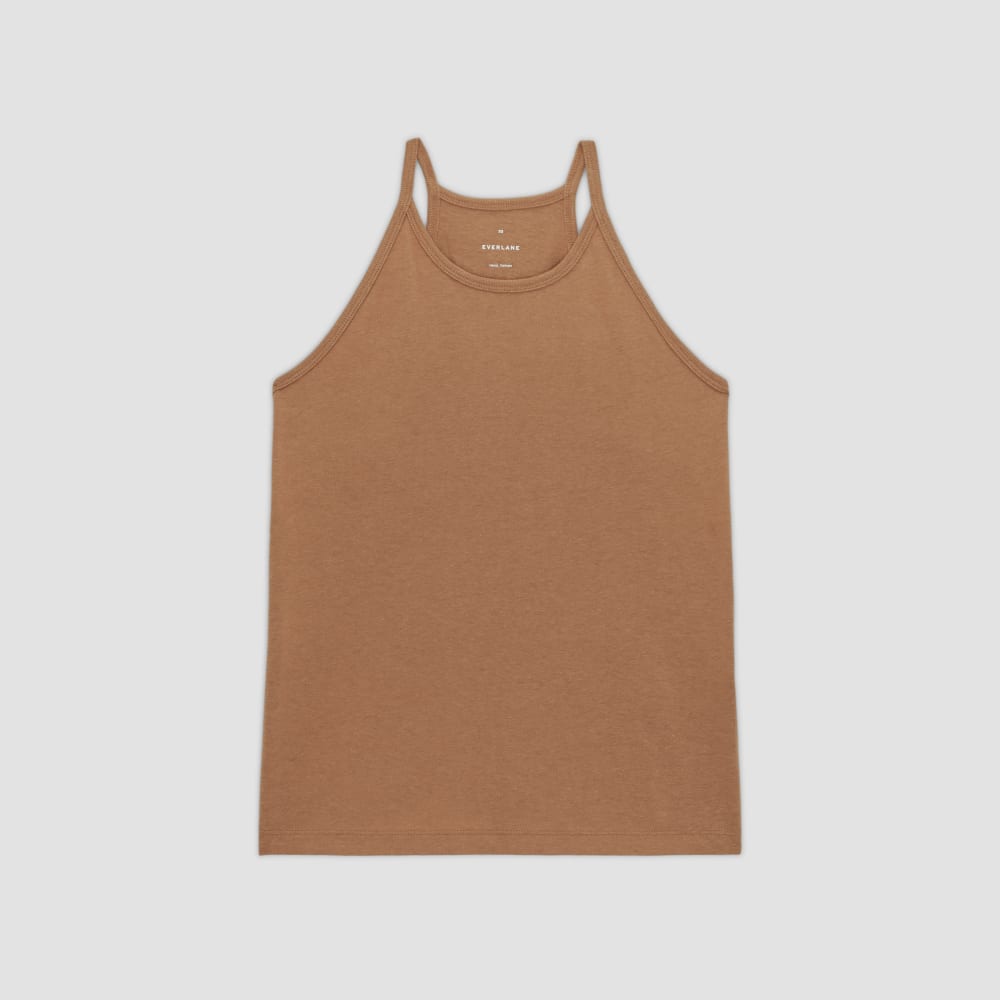 womens-hemp-cutaway-tank-cocoa-brown | alt