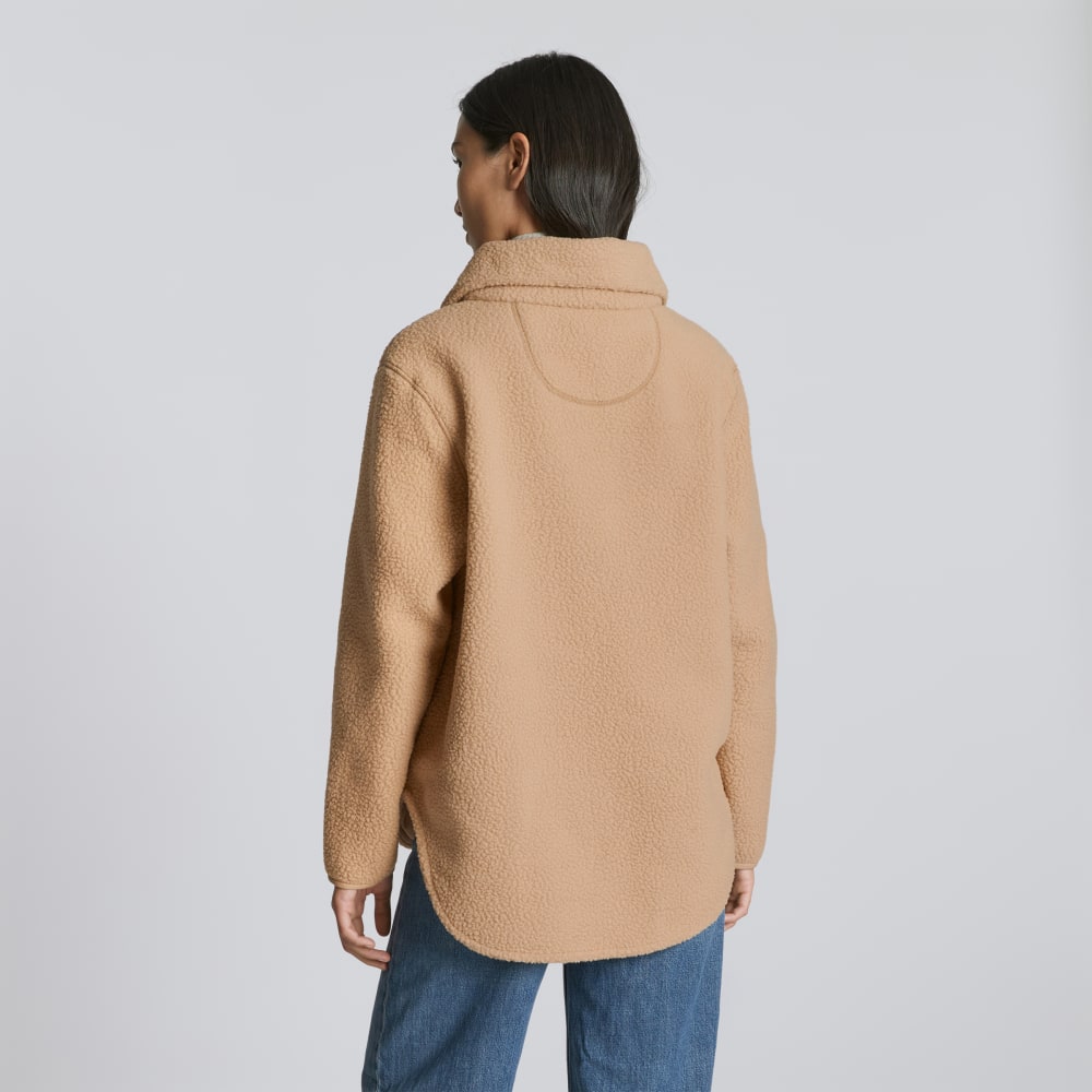 womens-renew-fleece-half-zip-tan