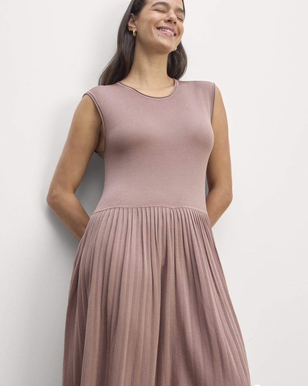 womens-viscose-knit-pleated-dress-dusty-rose