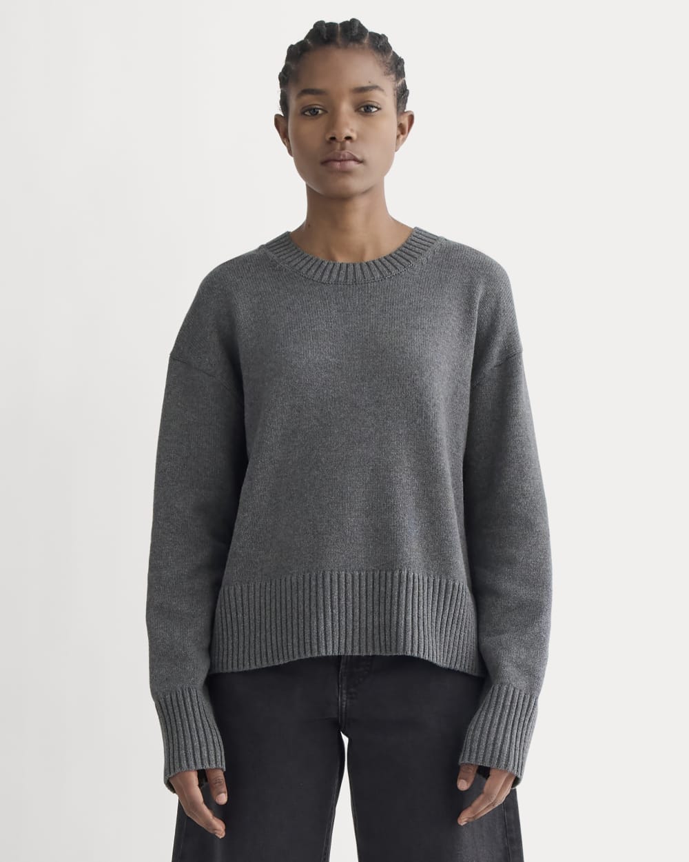 womens-organic-cotton-crew-heathered-charcoal | primary
