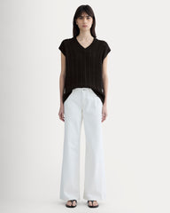 womens-mesh-cable-vest-everyday-cotton-black