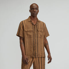 mens-linen-camp-shirt-toasted-coconut-black | primary