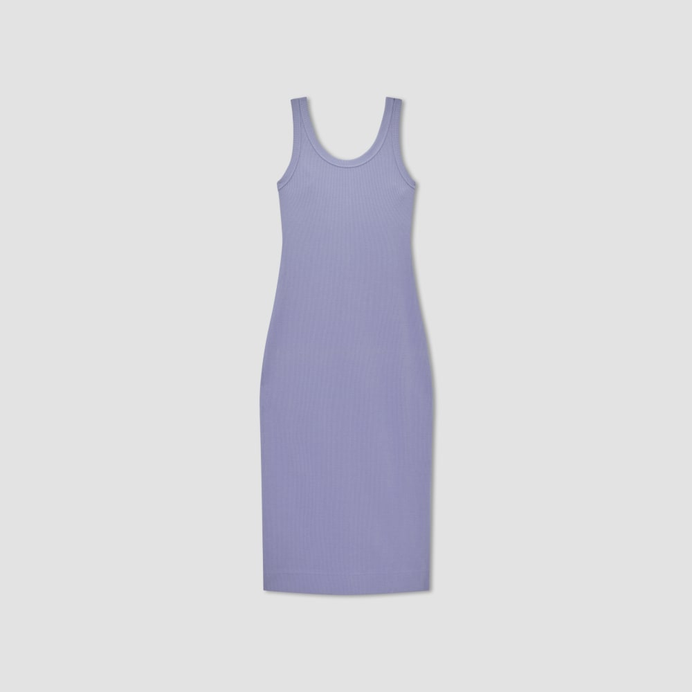womens-ribbed-tank-dress-cornflower-blue | alt