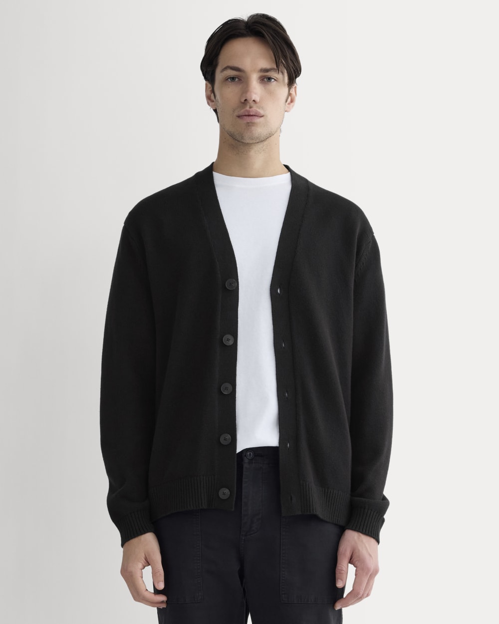 mens-cardigan-everyday-cotton-black | primary