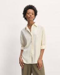womens-tencel-oversized-shirt-bone | primary