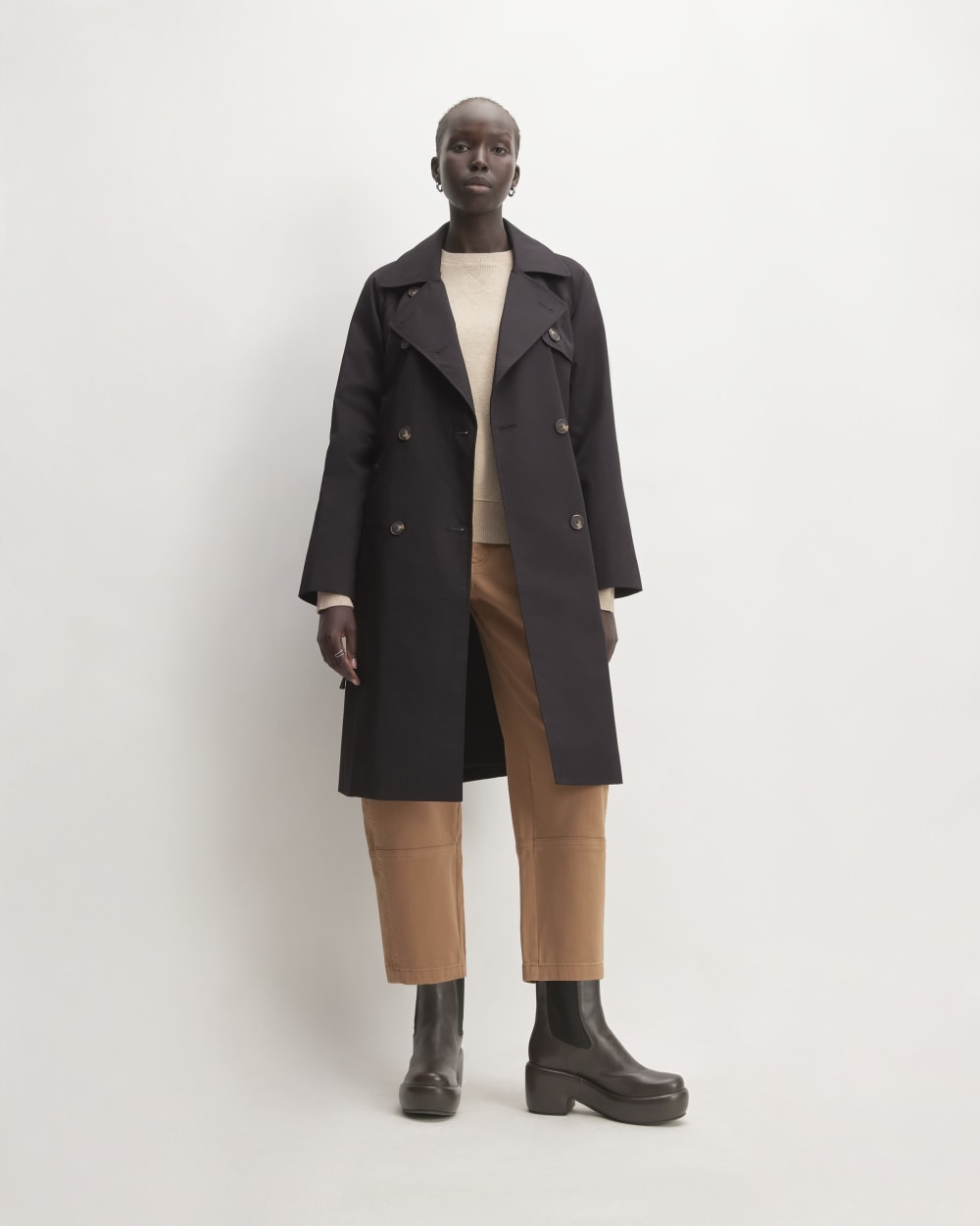 womens-cotton-modern-trench-coat-black | primary
