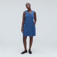womens-crossback-apron-mini-dress-deep-blue