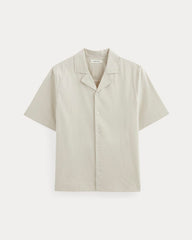 mens-seersucker-resort-shirt-khaki-natural | alt