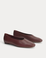 womens-gallery-sq-toe-flat-burgundy | alt