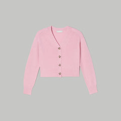 womens-recashmere-cropped-cardigan-bubblegum | alt
