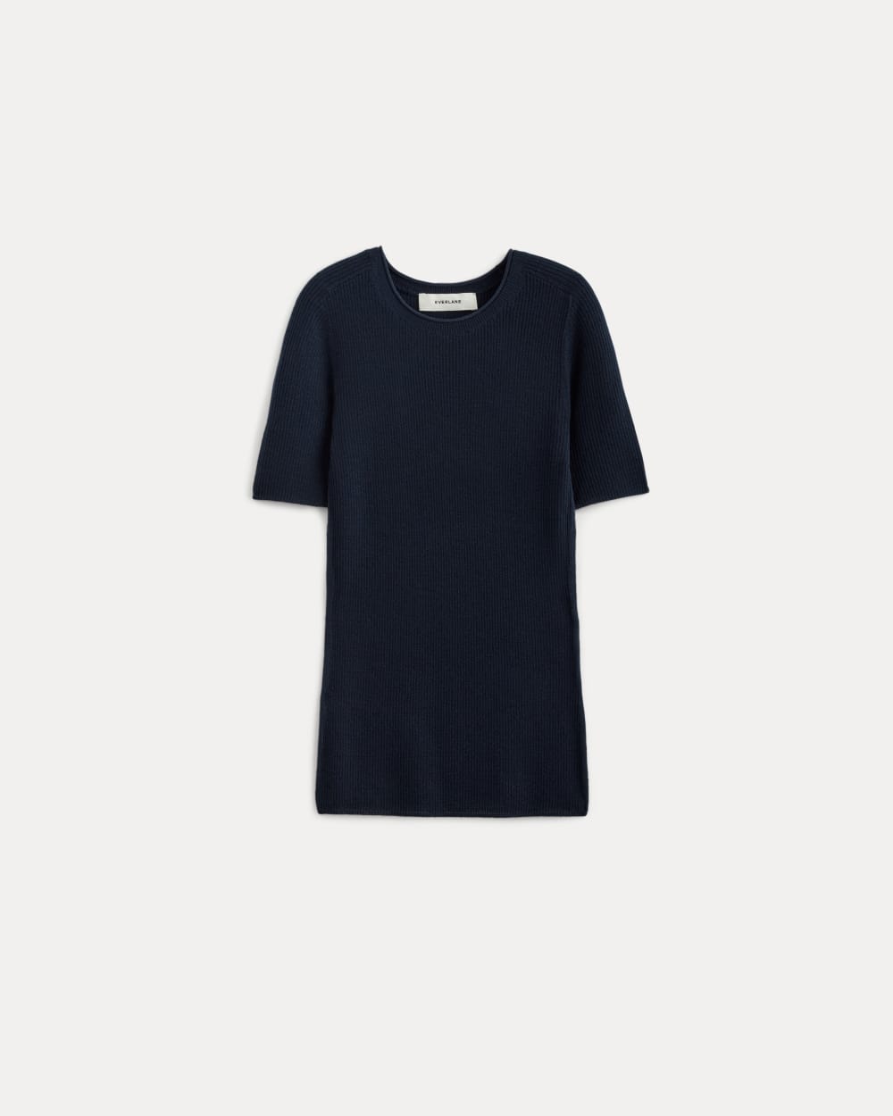 womens-ultrasoft-merino-wool-sweater-tee-navy | alt