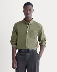 mens-washed-poplin-shirt2-lichen-green | primary