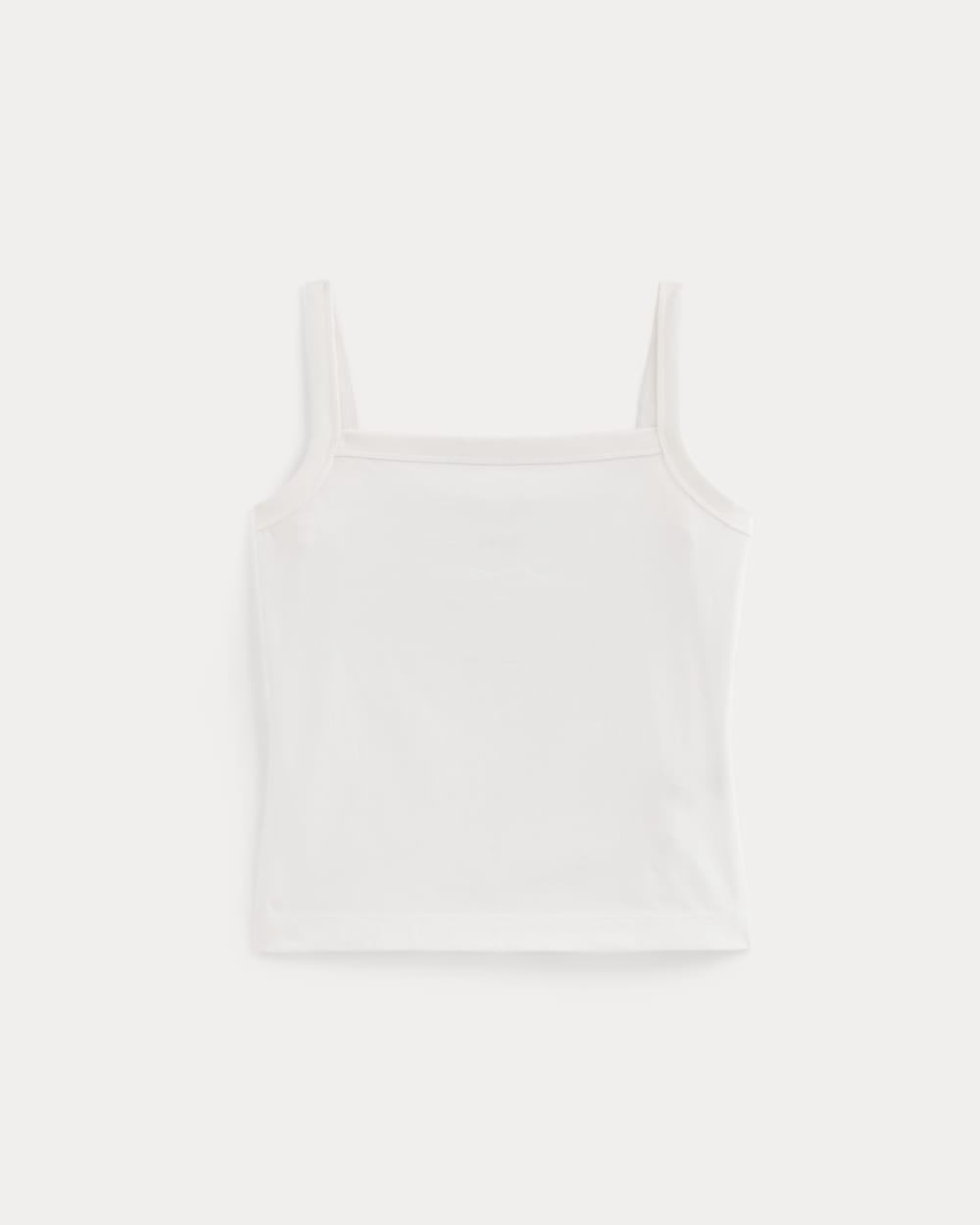womens-essential-square-neck-tank-white | alt