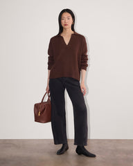 womens-cotton-boxy-polo-dark-mahogany