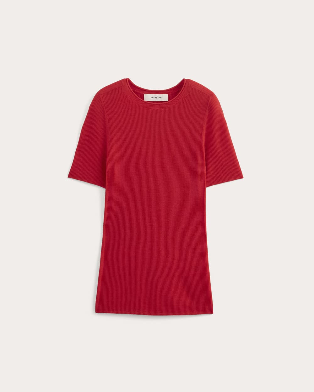 womens-ultrasoft-merino-wool-sweater-tee-classic-red | alt