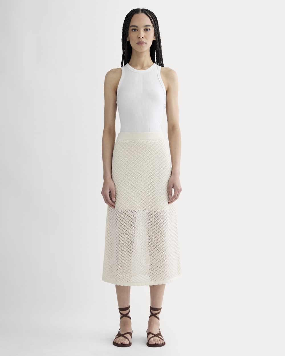 womens-lace-knit-skirt-birch | primary