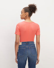 womens-supima-micro-rib-ss-crew-coral