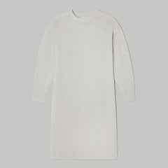 womens-recashmere-midi-dress-pale-heather-grey | alt