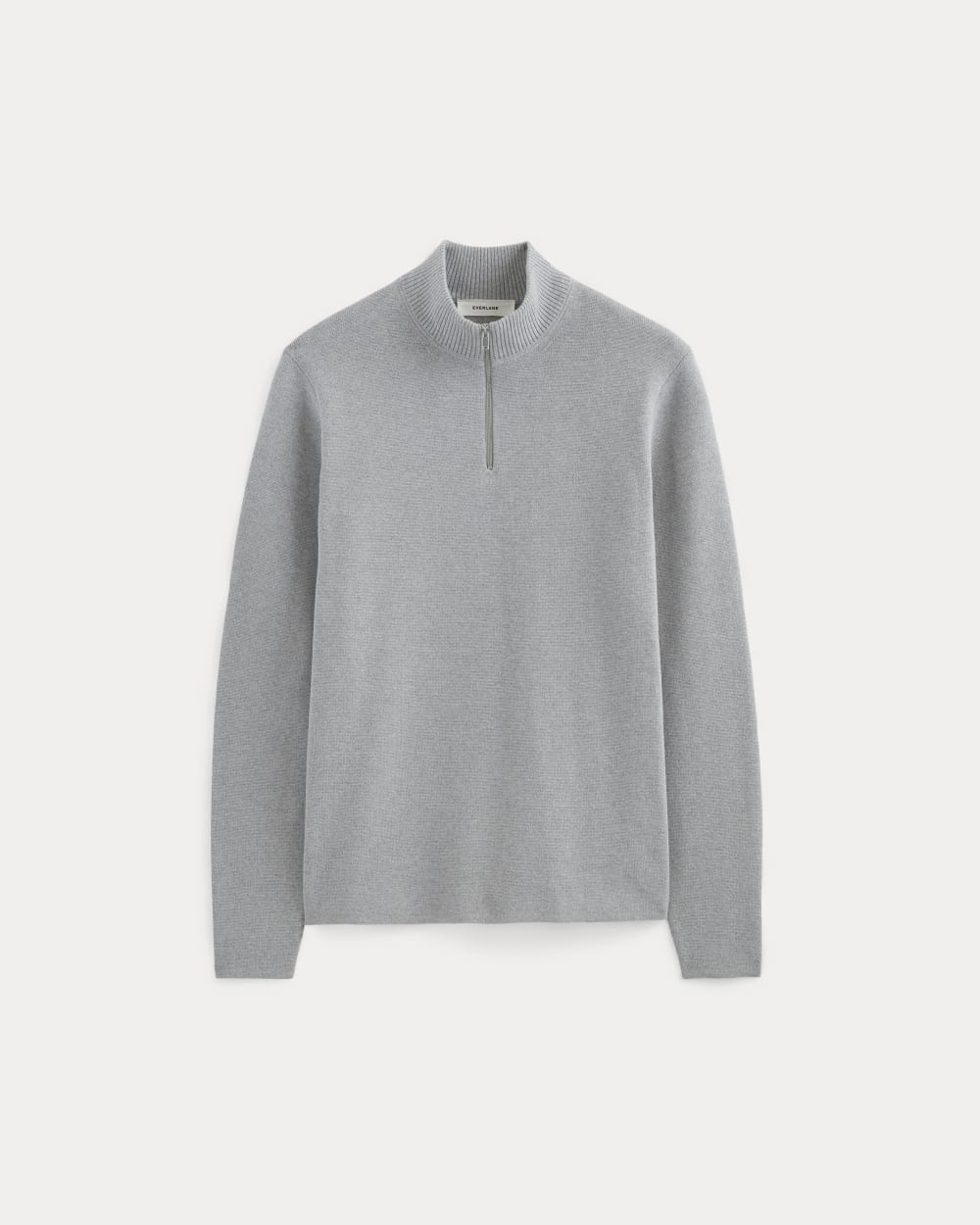 mens-no-sweat-quarter-zip-heathered-grey | alt