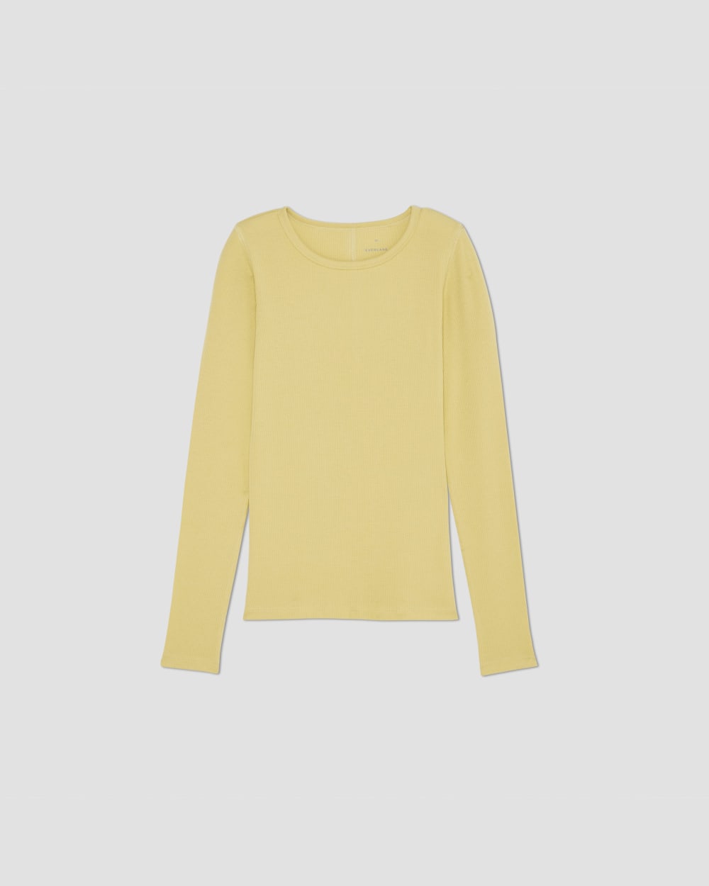 womens-supima-rib-long-sleeve-crew-raffia | alt