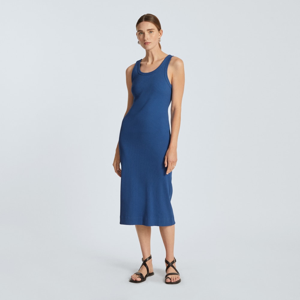 womens-ribbed-tank-dress-deep-blue