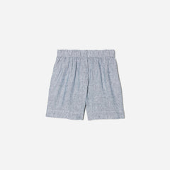womens-linen-boxer-short-blue-white | alt