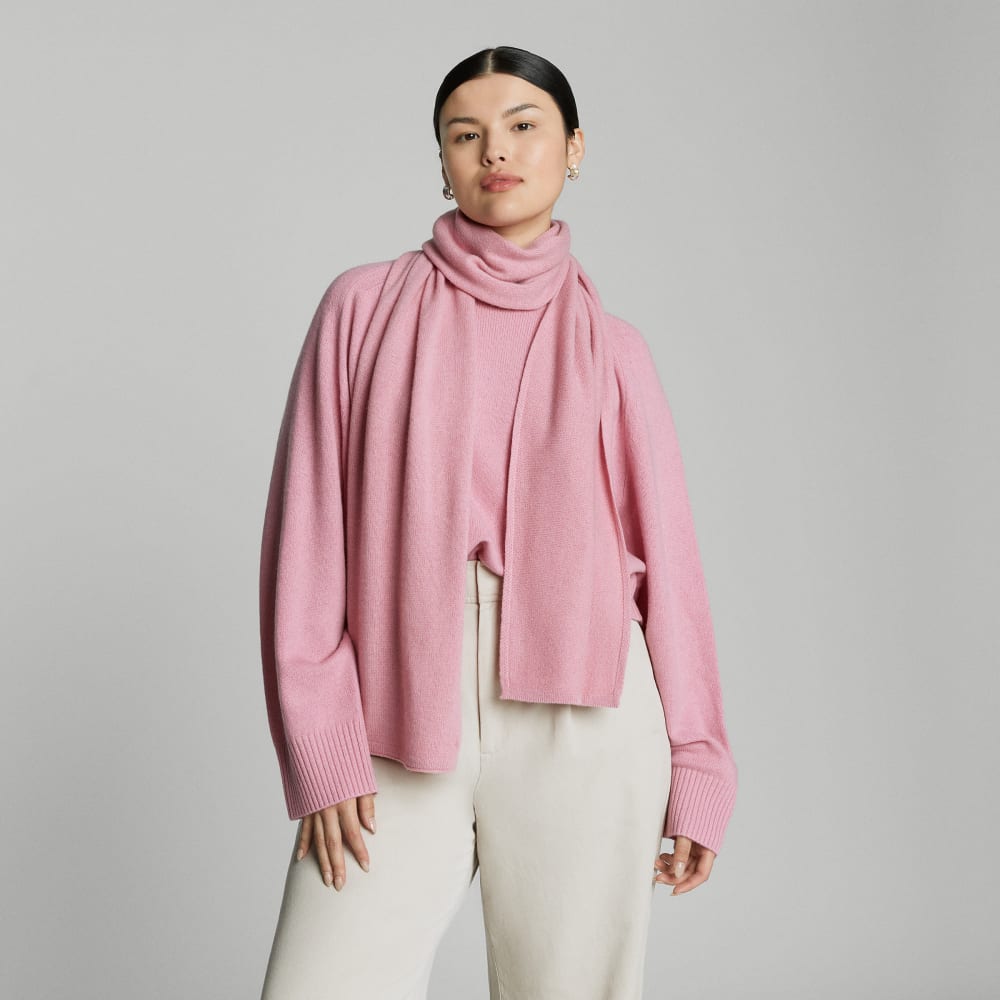 unisex-recashmere-scarf-core-bubblegum | primary