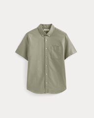 mens-organic-short-sleeve-oxford-shirt-sage-green | alt