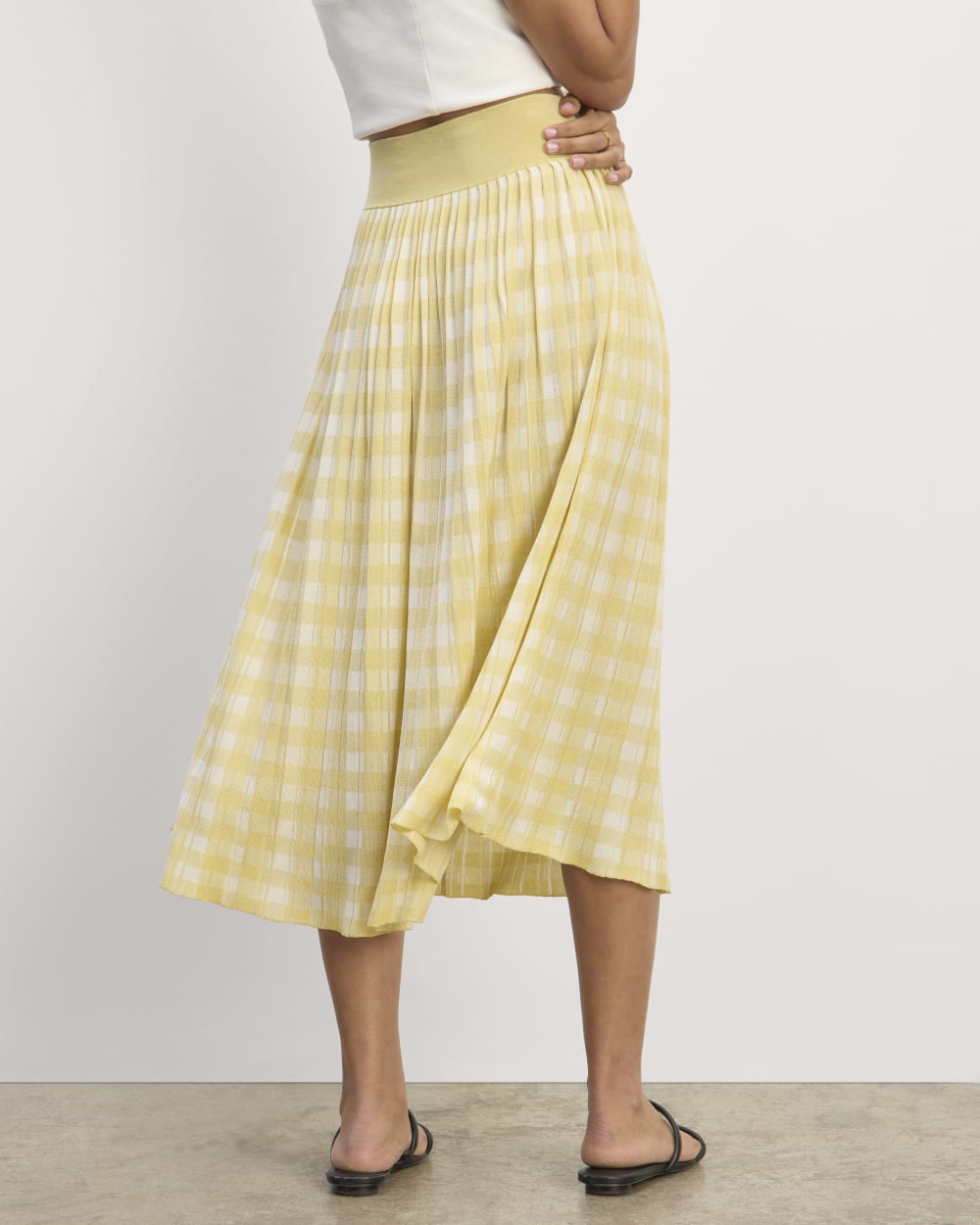 womens-viscose-knit-pleated-skirt-bone-parsnip-gingham