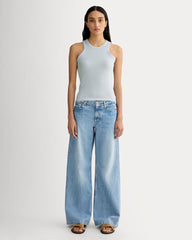 womens-shimmy-cutaway-tank-airblue