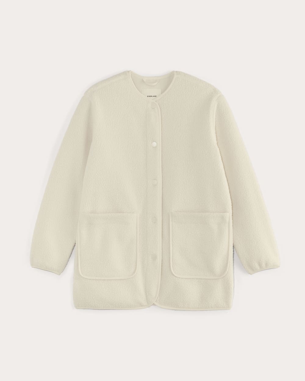 womens-teddy-fleece-liner-jacket-heathered-oat | alt