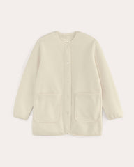 womens-teddy-fleece-liner-jacket-heathered-oat | alt