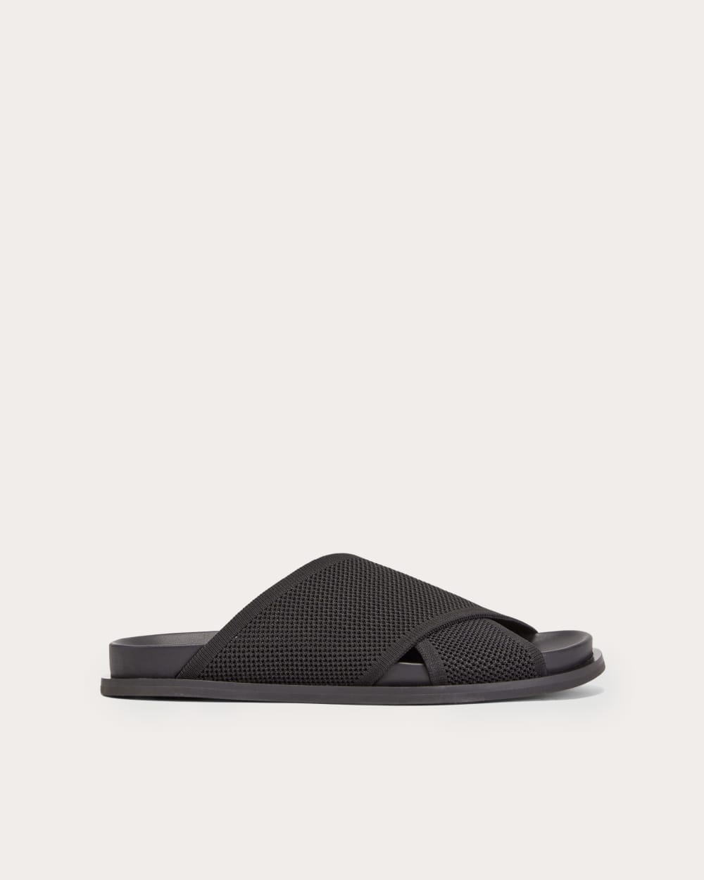 womens-reknit-crossover-slide-black | primary
