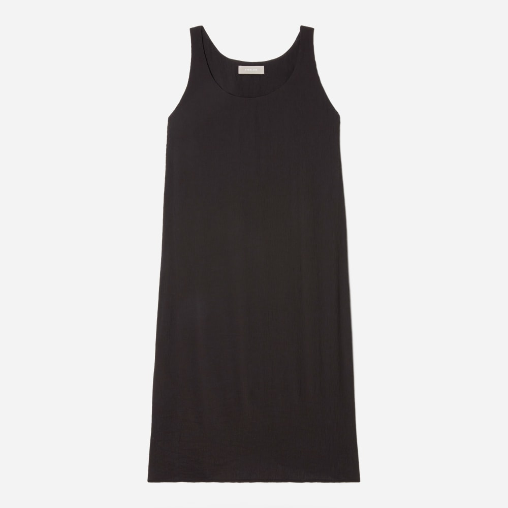 womens-naia-ripple-tank-dress-black