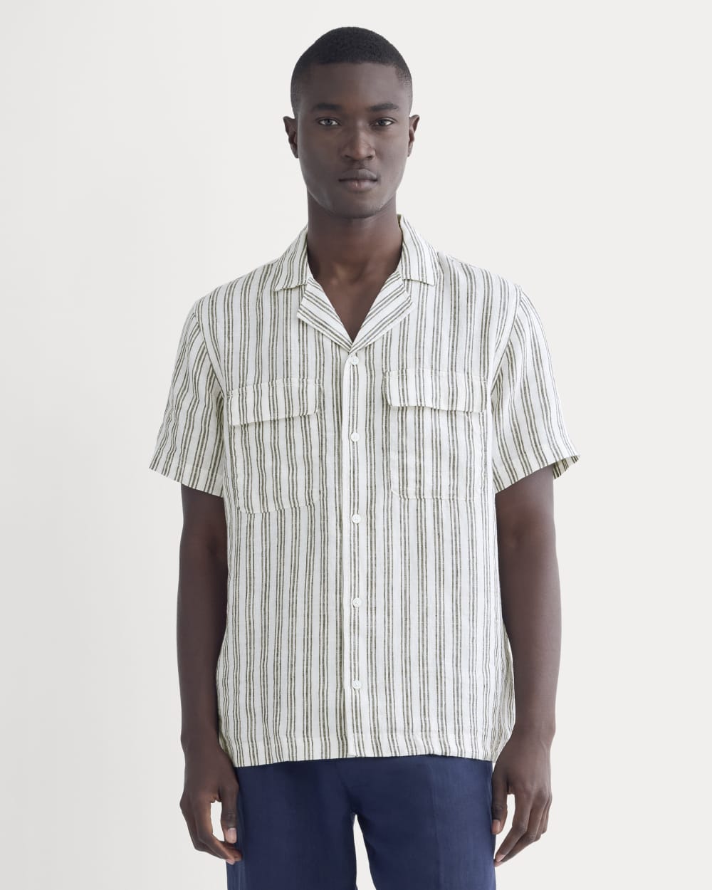 mens-linen-ss-camp-shirt-bone-black | primary