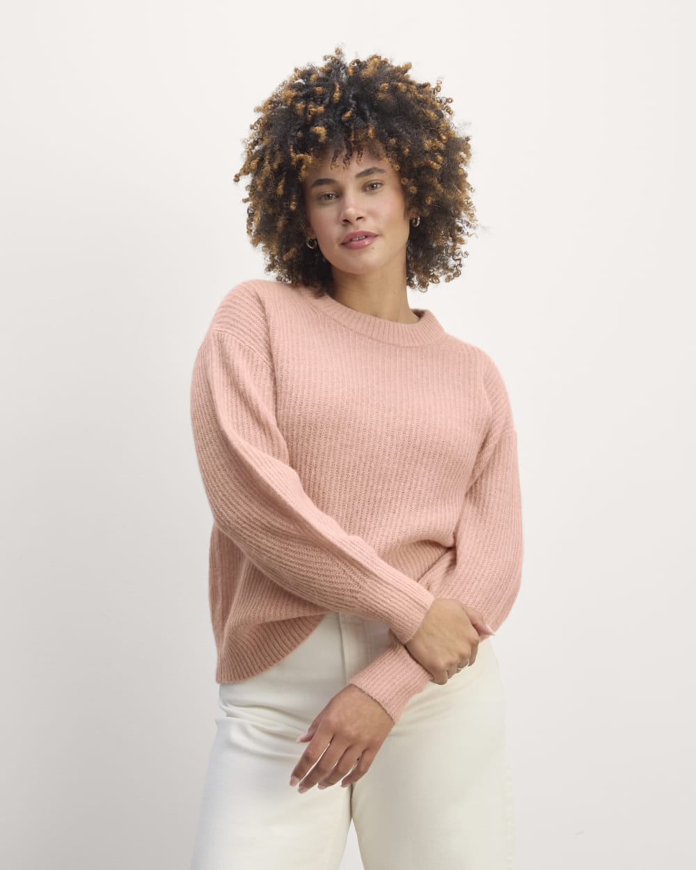 womens-alpaca-ribbed-cocoon-crew-blush-pink | primary