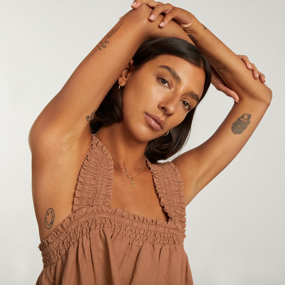 womens-smocked-linen-dress-tawny-brown