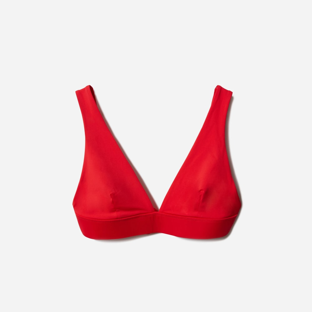 womens-triangle-bikini-top-red | alt