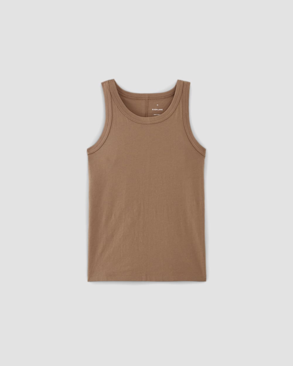 womens-organic-cotton-cutaway-tank-cocoa-brown | alt