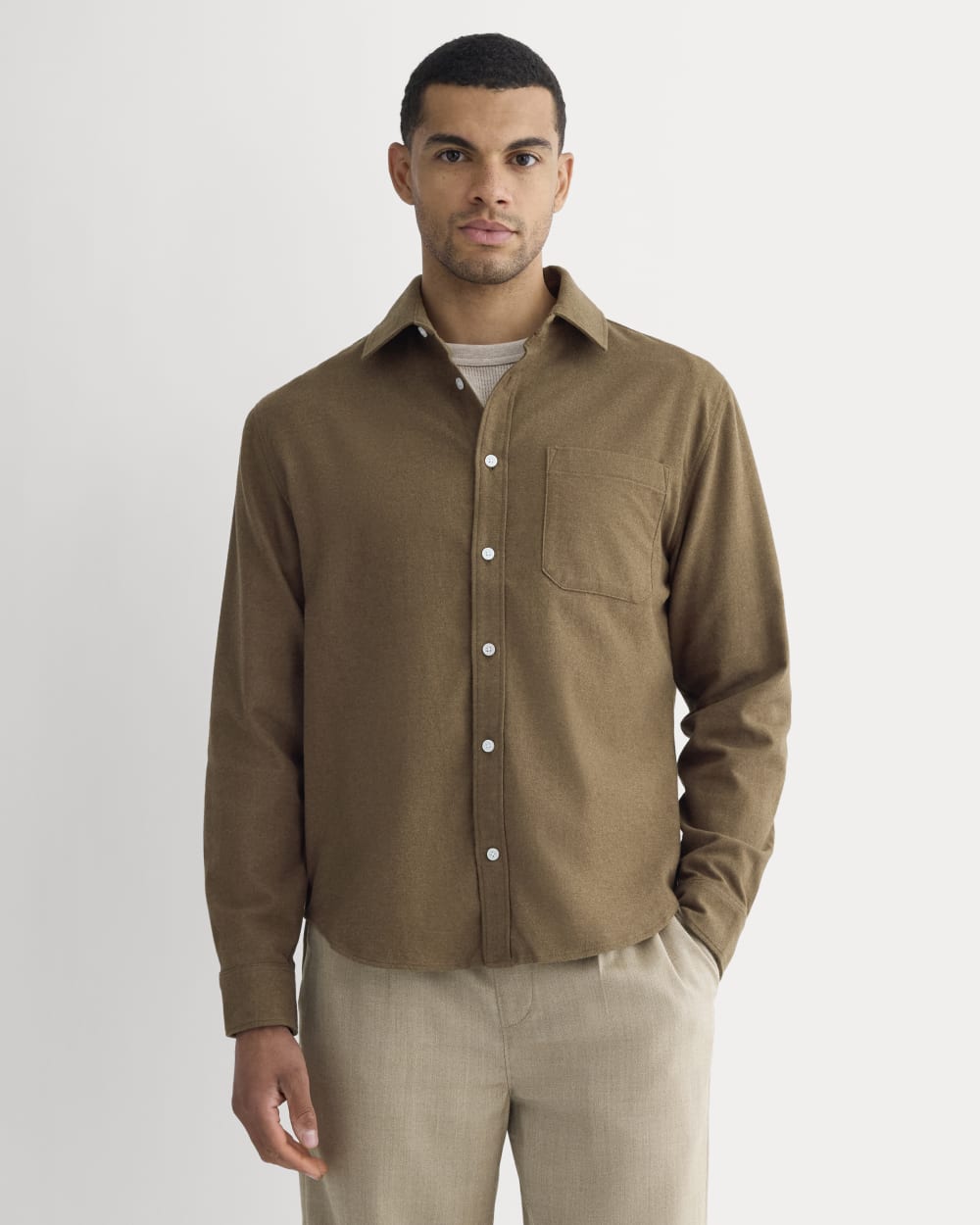 mens-brushed-flannel-shirt2-heathered-cocoa-brown | primary