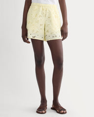 womens-eyelet-pull-on-short-light-yellow