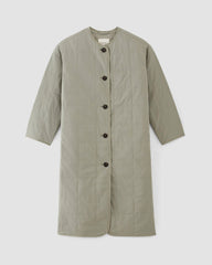 womens-renew-quilted-long-liner-sage-green | alt