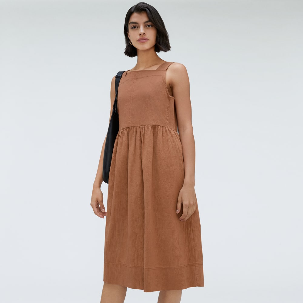 womens-seersucker-midi-dress-tawny-brown