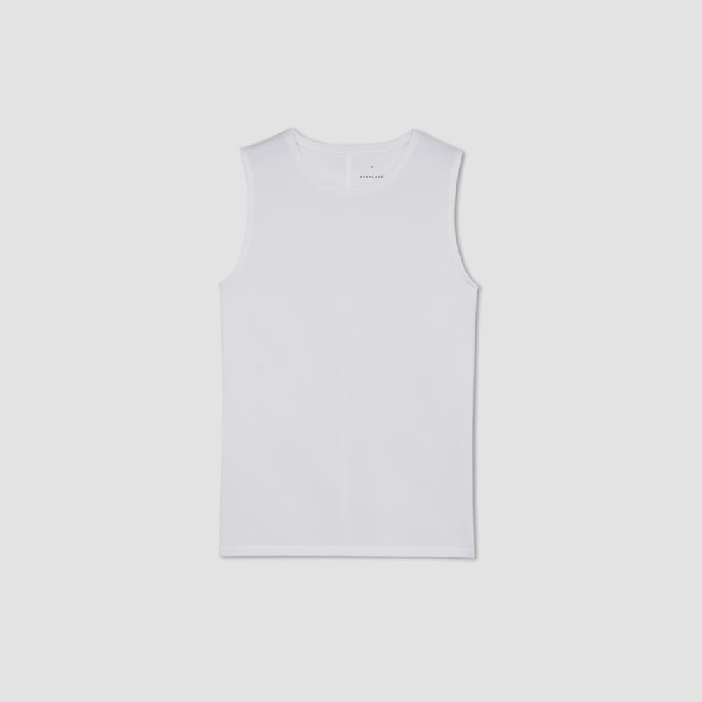 womens-supima-stretch-tank-white | alt