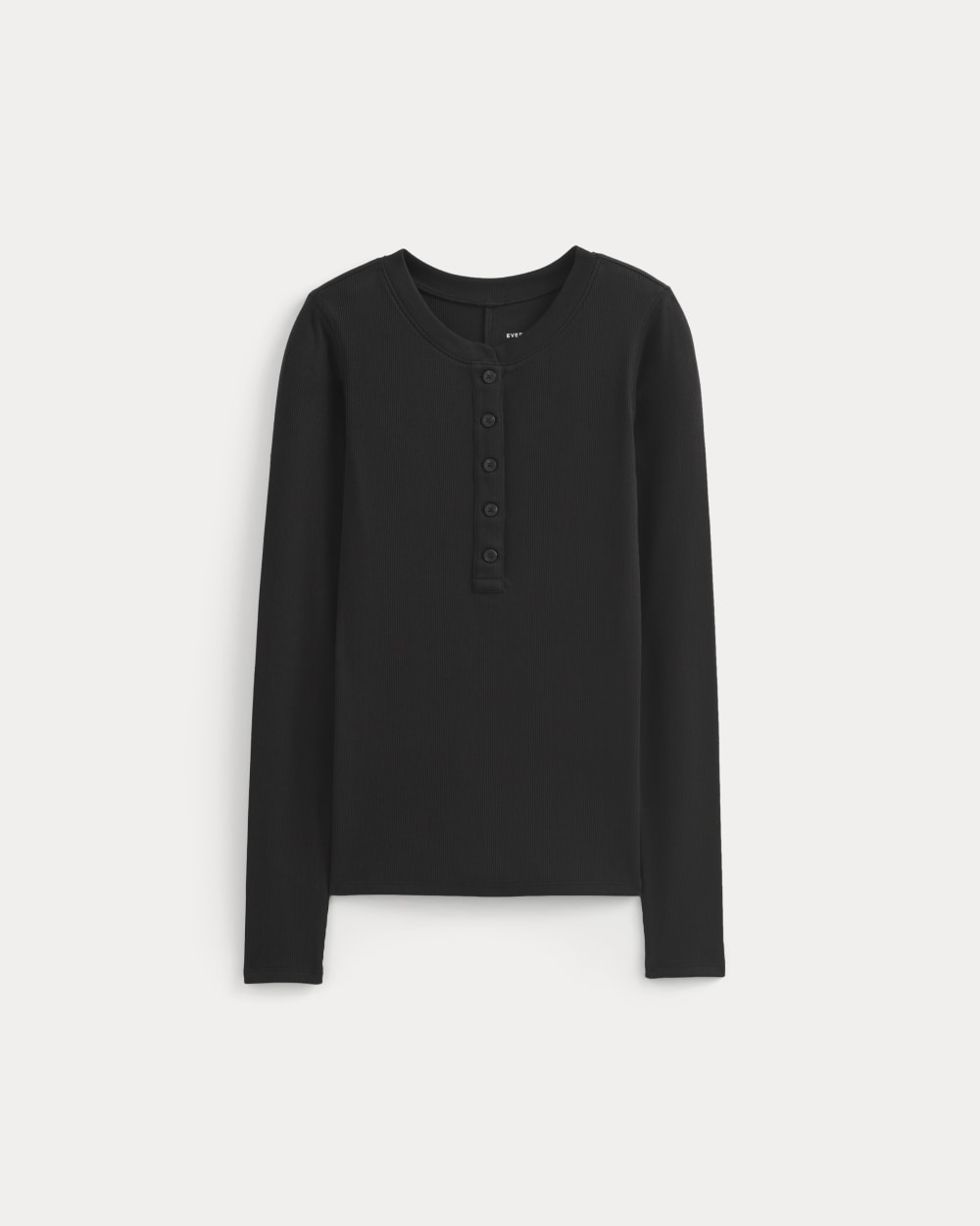 womens-luxe-rib-henley-black | alt