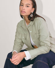 womens-flannel-boyfriend-shirt-seagrass | alt