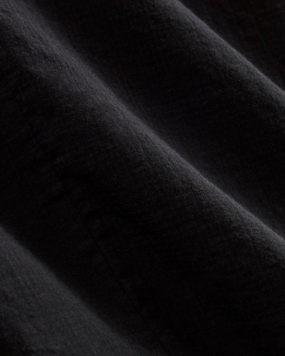 womens-gauze-gathered-top-black